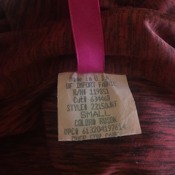 Soft Ruffled Orange Top - Picture 5 of 5